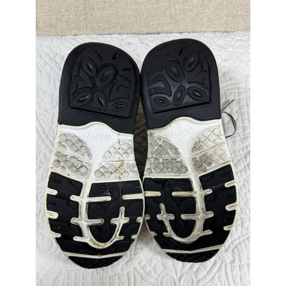 GDefy Women 8 Gray White Walking Sneakers Orthopedic Comfort Casual Shoe - Picture 3 of 8